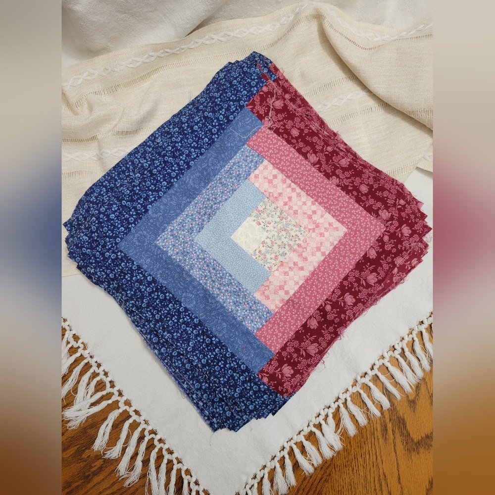 Lot of 13.5" Pre-made Quilt Blocks